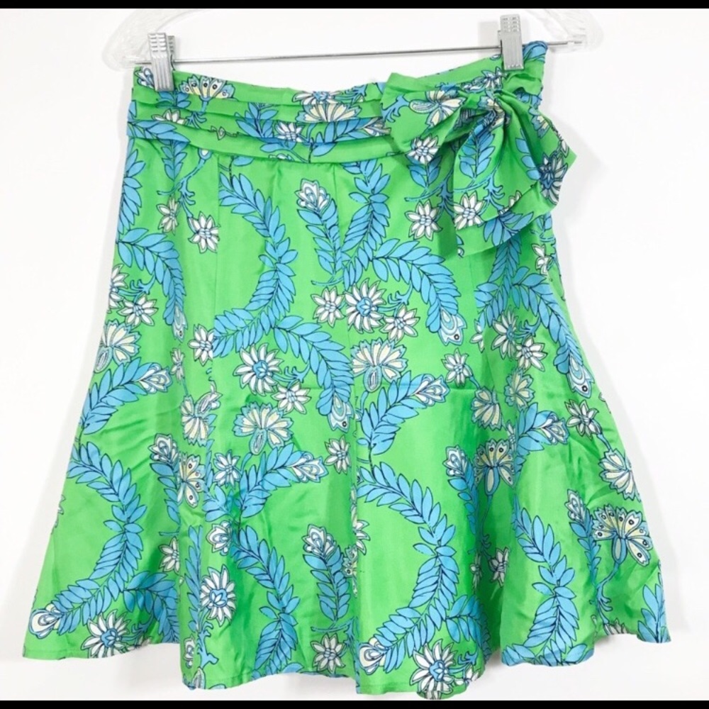 Silk Lilly Pulitzer skirt